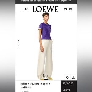 Loewe trousers